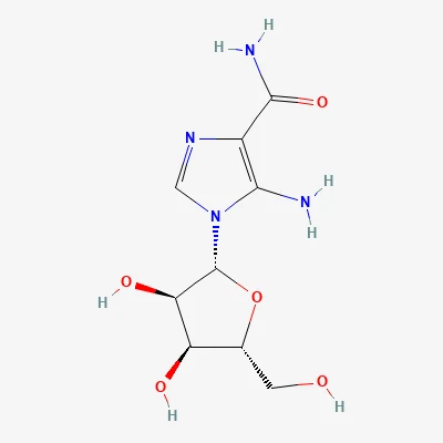 2D chemical structure of AICAR