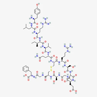 2D chemical structure of AOD-9604