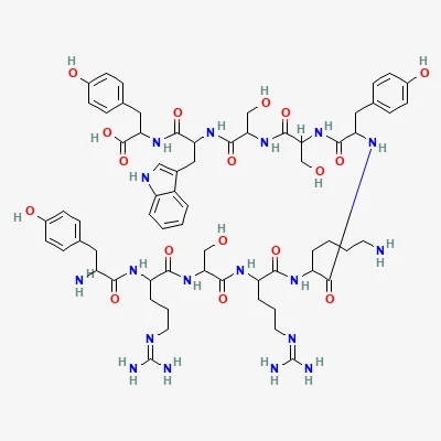 2D chemical structure of Decapeptide-12
