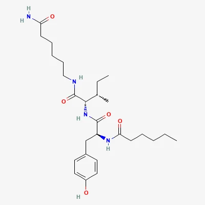 2D chemical structure of Dihexa