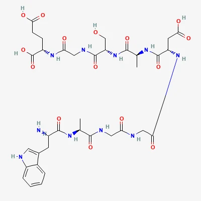 2D chemical structure of DSIP
