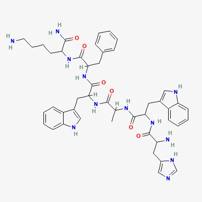 2D chemical structure of GHRP-6