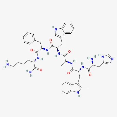 2D chemical structure of Hexarelin