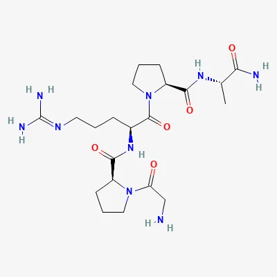 2D chemical structure of Pentapeptide-3