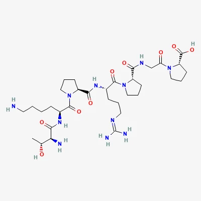 2D chemical structure of Selank