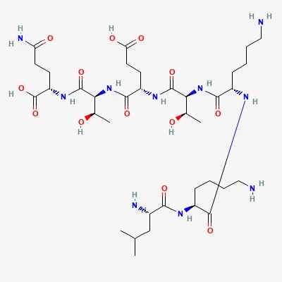 2D chemical structure of Thymosin Beta-4 Fragment